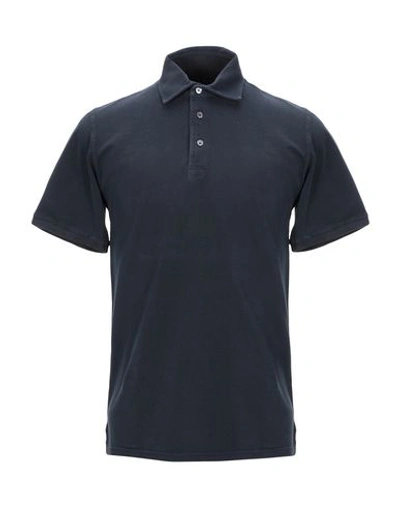 Fedeli Polo Shirt In Dark Blue