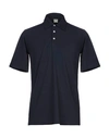 Fedeli Polo Shirt In Dark Blue