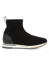 ALFRED DUNHILL Duke Stretch Suede Sneaker