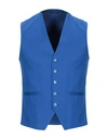 Grey Daniele Alessandrini Suit Vest In Blue