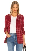 RAG & BONE HAZEL CHECK BLAZER,RGBR-WO36