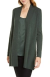 EILEEN FISHER MERINO STRAIGHT LONG CARDIGAN,F9IUO-K3500M