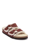 BIRKENSTOCK Arizona Genuine Shearling Lined slide Sandal - Discontinued