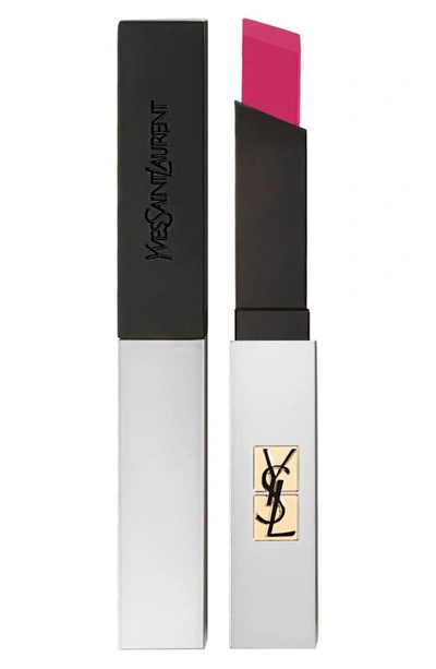 Saint Laurent Rouge Pur Couture The Slim Sheer Matte Lipstick In 109 Rose Denude