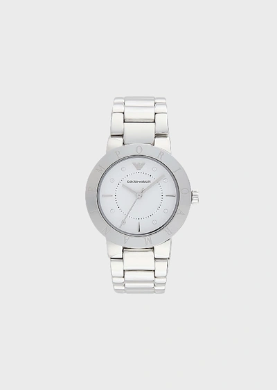 Emporio Armani Steel Strap Watches - Item 50234648 In Silver