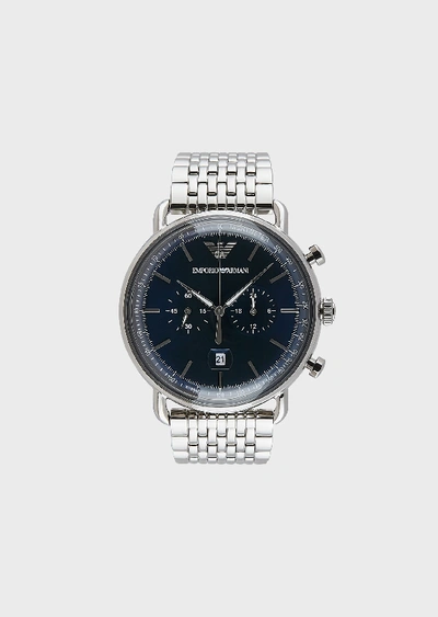 Emporio Armani Steel Strap Watches - Item 50234896 In Silver