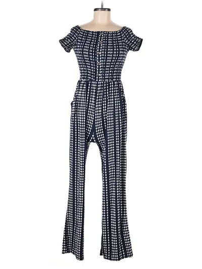 Pre-owned 205 Collins Jumpsuit In Blue