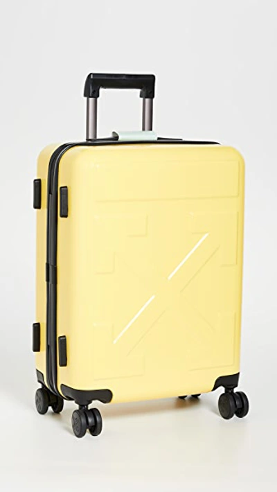 Off-white Arrow Trolley In Yellow
