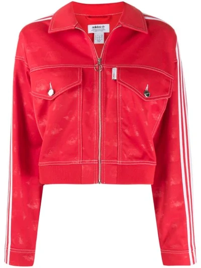 FIORUCCI FIORUCCI X ADIDAS ALL OVER ANGELS CROP JACKET 