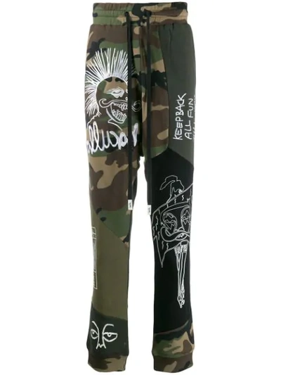 Haculla Camouflage Track Pants In Green