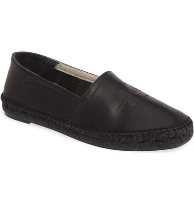 Rag & Bone Edie Espadrille In Black