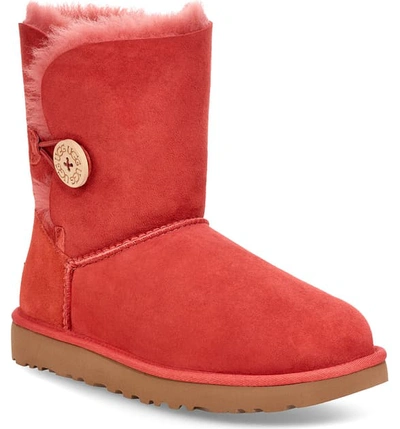 Ugg Bailey Button Ii Boot In Terracotta Suede
