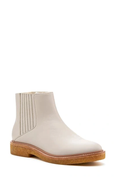 Botkier Chelsea Faux Shearling Lined Boot In Dove