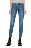 ALLSAINTS GRACE SKINNY ANKLE JEANS,WE028R