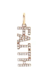 EF COLLECTION DIAMOND FAITH PENDANT CHARM,EF-60638P-YG