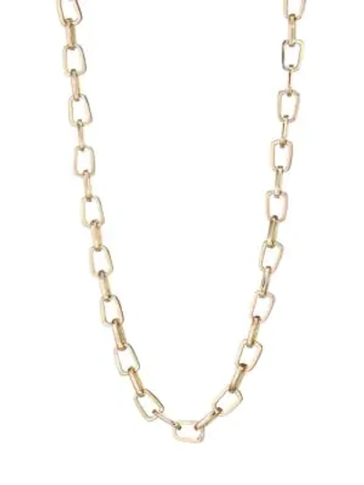 King Baby Studio Pop Top 18k Yellow Gold Chain Necklace