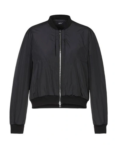 Jil Sander Bomber In Black