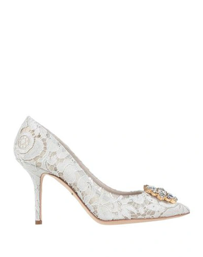 Dolce & Gabbana Pumps In White