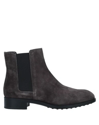 Tod's Ankle Boot In Lead