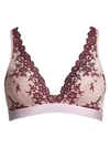 Wacoal Women's Embrace Lace Soft-cup Bra In Pickled Beet