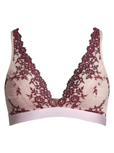 Wacoal Women's Embrace Lace Soft-cup Bra In Pickled Beet