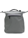 Ally Capellino Structured Square Backpack In Grey