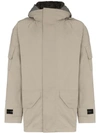 YVES SALOMON HOODED PARKA JACKET