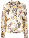 TOGA GRAPHIC PRINT SHIRT