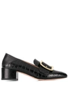 BALLY BUCKLE DETAIL LOAFER PUMPS