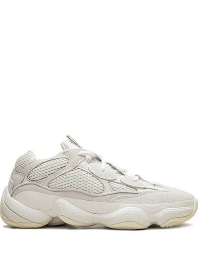 Adidas Originals Yeezy 500 'bone White' Sneakers In Nude