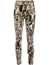 ALEXANDRE VAUTHIER LEOPARD PRINT LEGGINGS