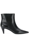 ASH LEATHER ANKLE BOOTS