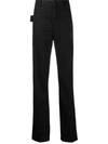 BOTTEGA VENETA SIDE STRIPED STRAIGHT JEANS