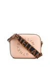 Stella Mccartney Stella Logo Crossbody Bag In Pink
