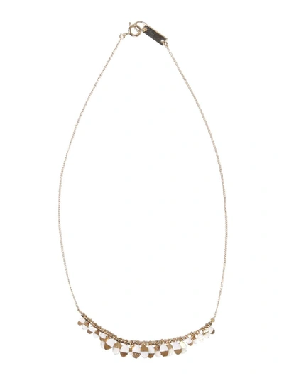 Isabel Marant Necklace With Resin Details In Gold