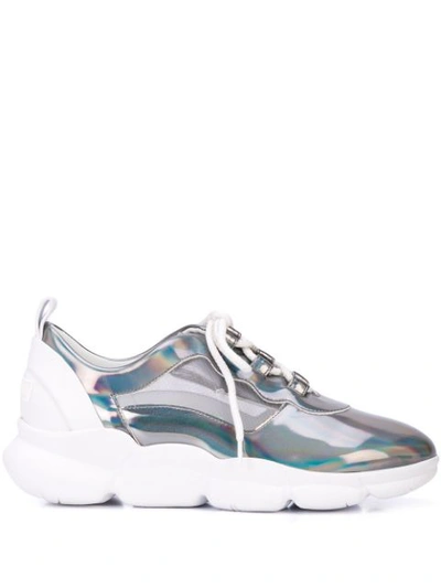 Suecomma Bonnie Holographic Trainers In Silver
