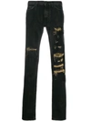 BUSCEMI DISTRESSED JEANS