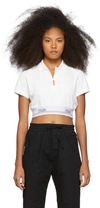 HERON PRESTON CROP POLO TOP