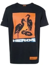 HERON PRESTON HERON GRAPHIC PRINT T-SHIRT