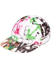 OFF-WHITE GRAFFITI STYLE PRINTED CAP