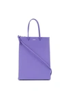 Medea Handtasche Mit Logo-prägung In Violet