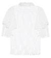 ISABEL MARANT ÉTOILE VETEA COTTON LACE BLOUSE,P00399192