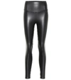 3X1 COCO FAUX-LEATHER LEGGINGS,P00407037