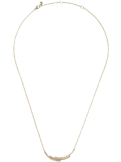 Astley Clarke 14kt Yellow Gold Large Icon Scala Diamond Necklace