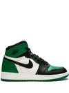 Jordan 1 Retro High Sneakers In Green