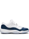 Jordan Air  11 Retro Low Le "blue Snakeskin" Sneakers In White