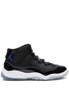 Jordan Air  11 Retro Space Jam 2017 Release In Black ,white