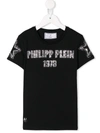PHILIPP PLEIN JUNIOR 星星T恤