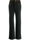 BARRIE CONTRAST STITCH TROUSERS