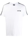 Les Hommes Urban Logo Print T-shirt In White